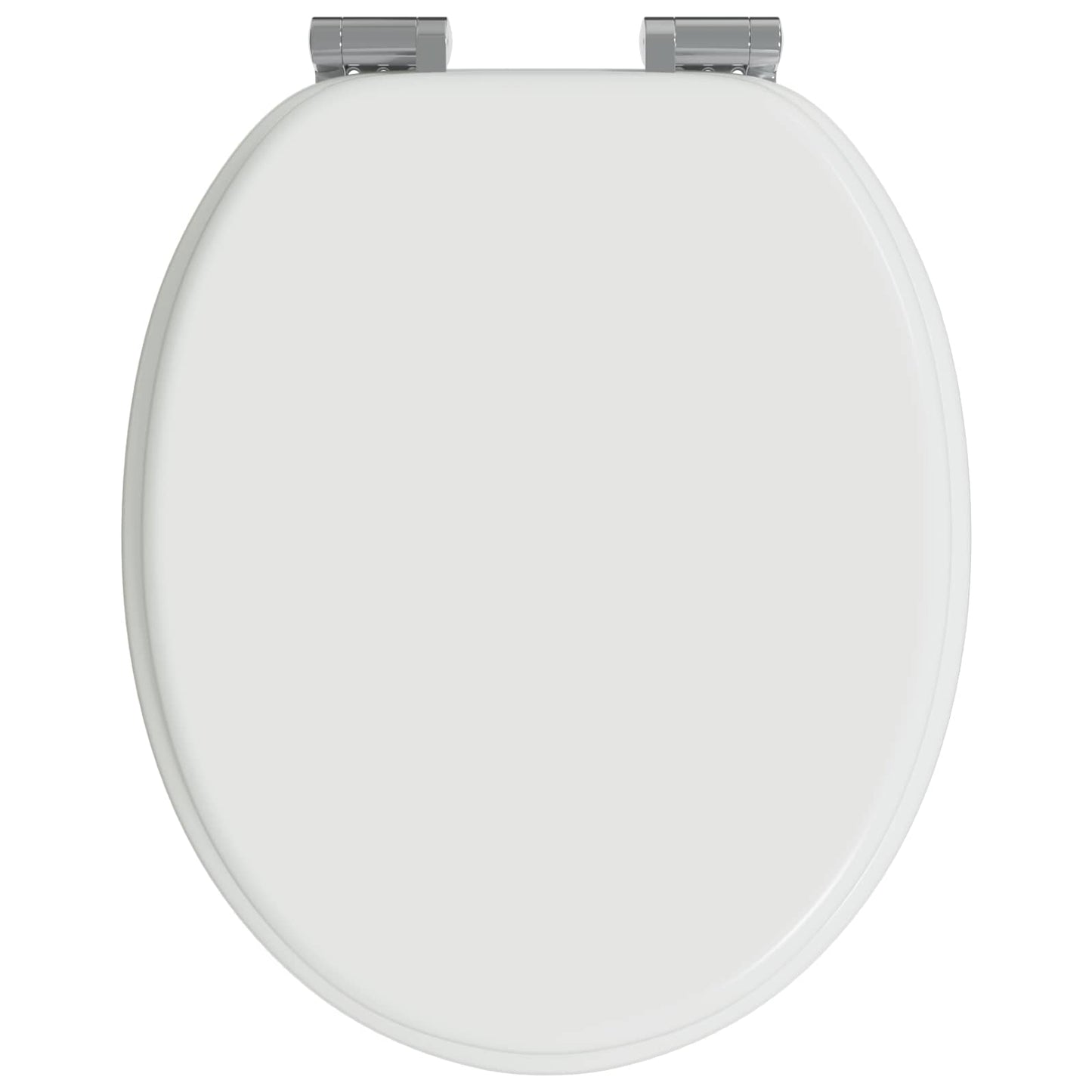 Sedile per toilette con chiusura morbida 2 pcs Bianco | homemem39