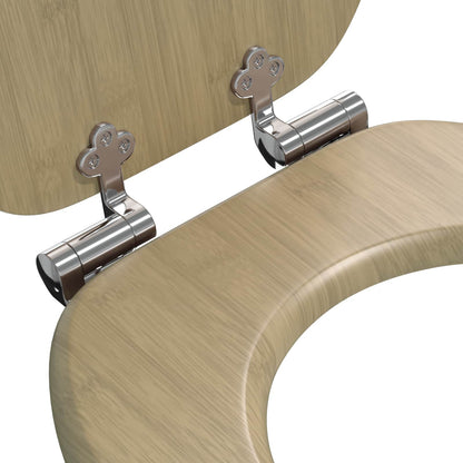 Sedile per toilette con chiusura morbida 2 pcs 44 x 38 cm | homemem39