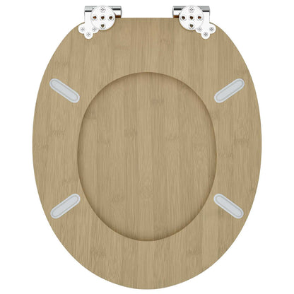 Sedile per toilette con chiusura morbida 2 pcs 44 x 38 cm | homemem39