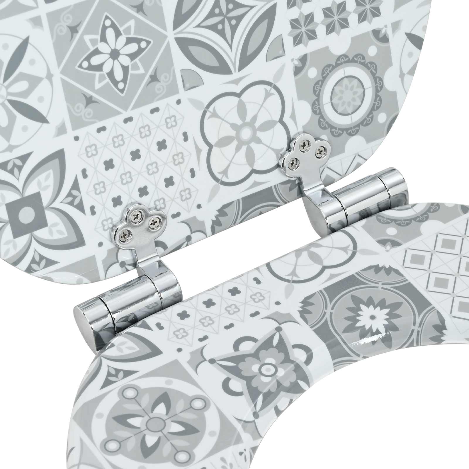 Sedile per toilette con chiusura morbida 2 pcs 44 x 38 cm | homemem39