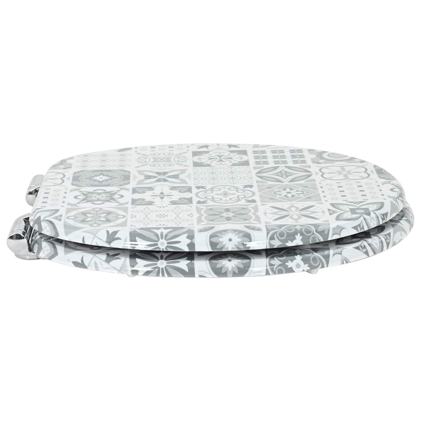 Sedile per toilette con chiusura morbida 2 pcs 44 x 38 cm | homemem39
