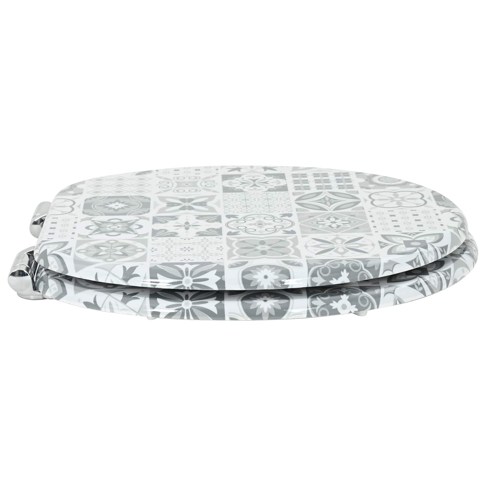Sedile per toilette con chiusura morbida 2 pcs 44 x 38 cm | homemem39