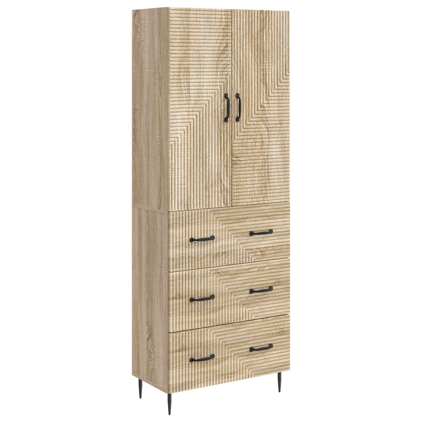 Set di armadi 2 pcs Rovere Sonoma 66 x 34,5 x 90 cm | homemem39