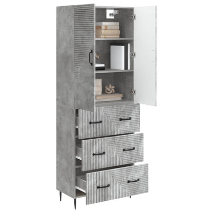 Set di armadi 2 pcs Grigio Cemento 66 x 34,5 x 90 cm | homemem39