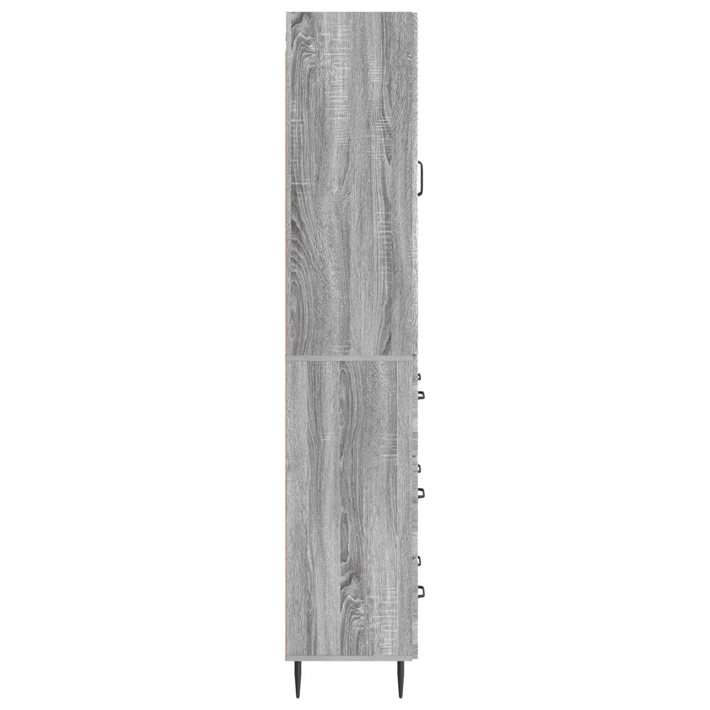 Set di armadi 2 pcs Sonoma grigio 66 x 34,5 x 90 cm | homemem39