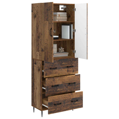 Set di armadi 2 pcs Legno antico 66 x 34,5 x 90 cm | homemem39