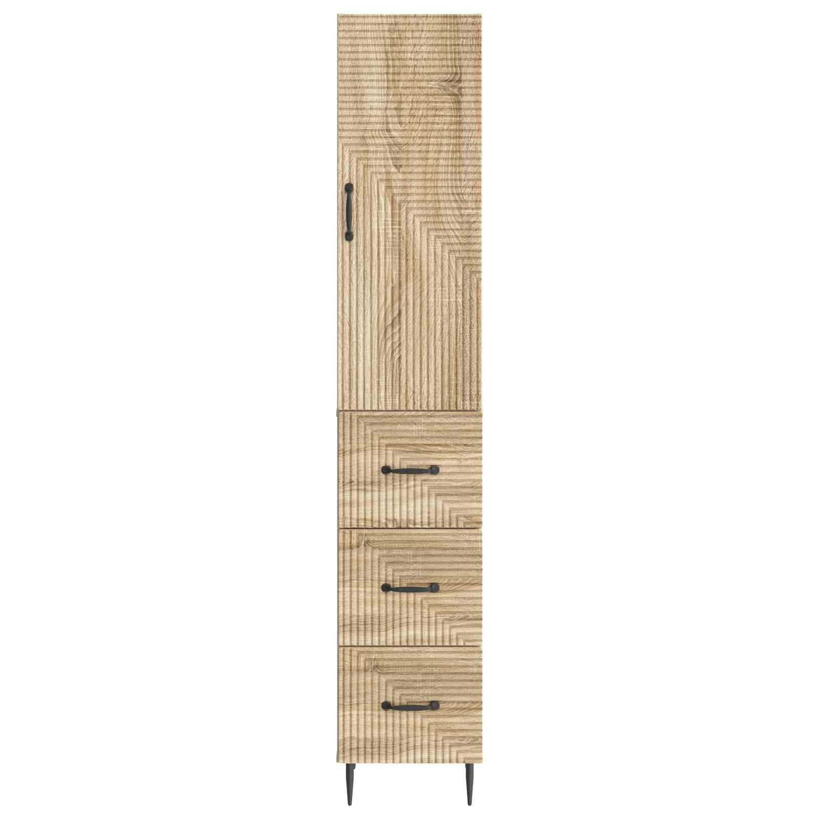Set di armadi 2 pcs Rovere Sonoma 33 x 34,5 x 90 cm | homemem39