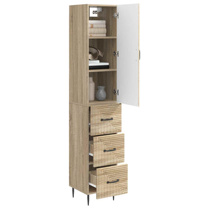 Set di armadi 2 pcs Rovere Sonoma 33 x 34,5 x 90 cm | homemem39