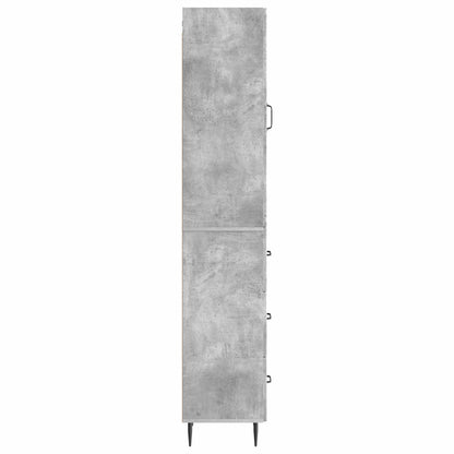 Set di armadi 2 pcs Grigio Cemento 33 x 34,5 x 90 cm | homemem39