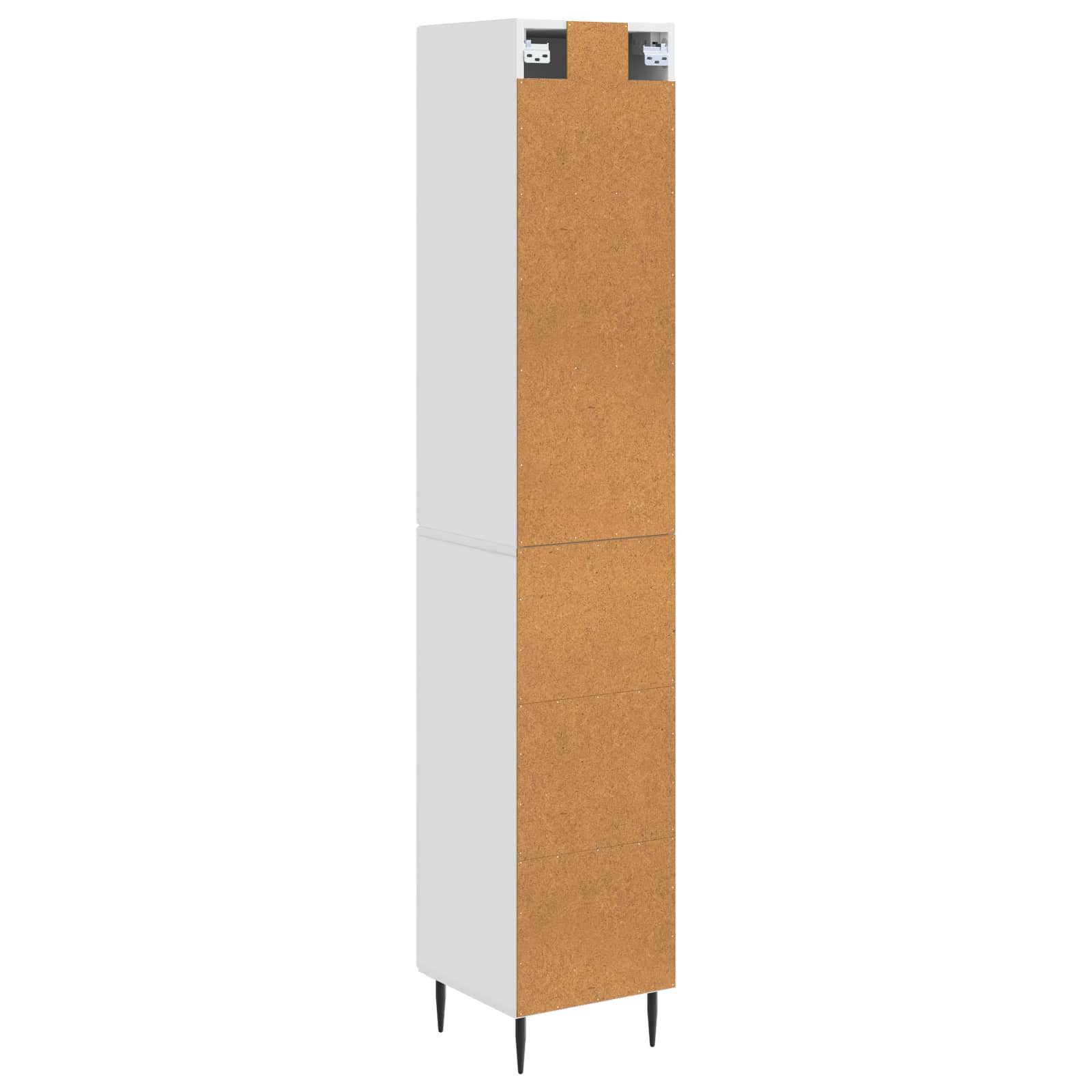 Set di armadi 2 pcs Bianco Lucido 33 x 34,5 x 90 cm | homemem39