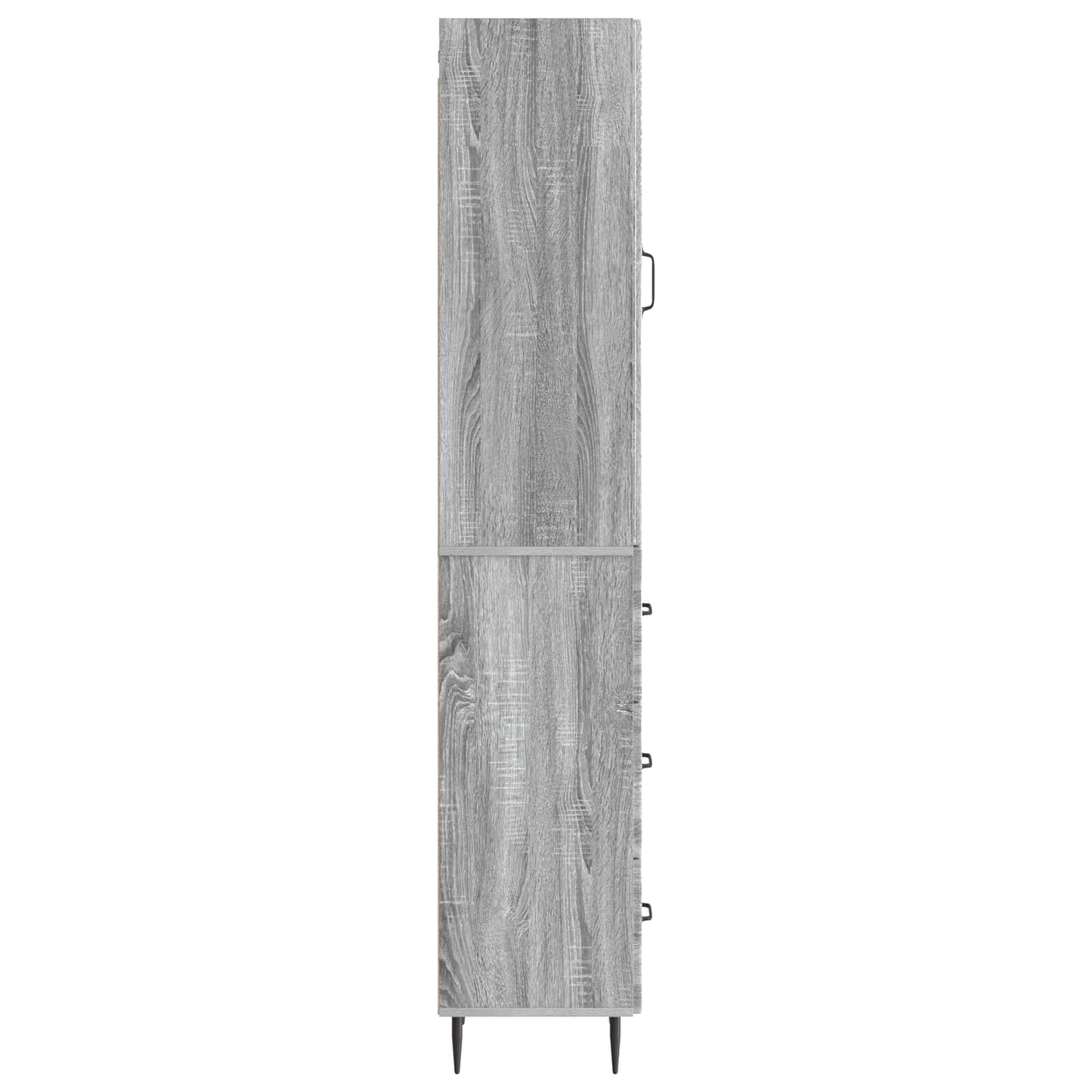 Set di armadi 2 pcs Sonoma grigio 33 x 34,5 x 90 cm | homemem39