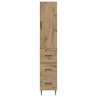 Set di armadi 2 pcs Rovere Artigianale 33 x 34,5 x 90 cm | homemem39