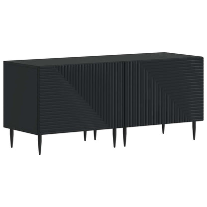 Mobile TV LED a 3 pezzi Nero Legno ingegnerizzato