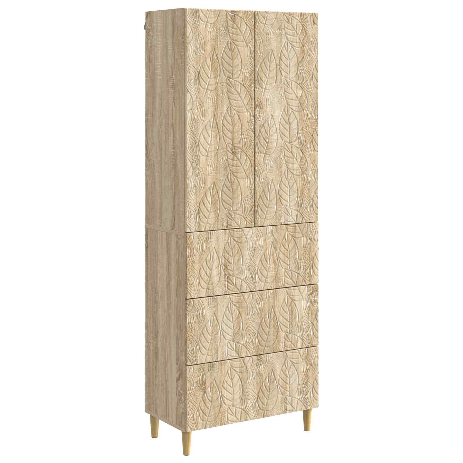Set di armadi 2 pcs Rovere Sonoma 66 x 34,5 x 90 cm | homemem39