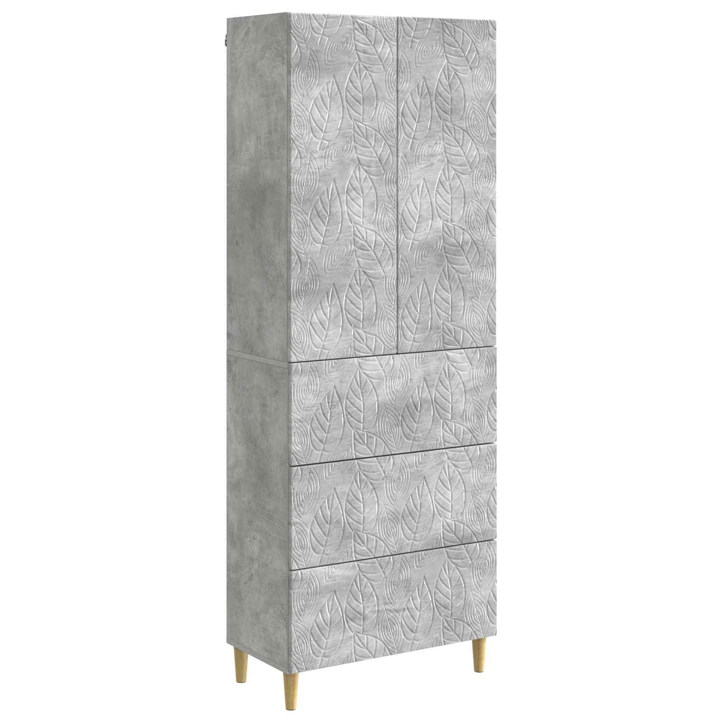 Set di armadi 2 pcs Grigio Cemento 66 x 34,5 x 90 cm | homemem39