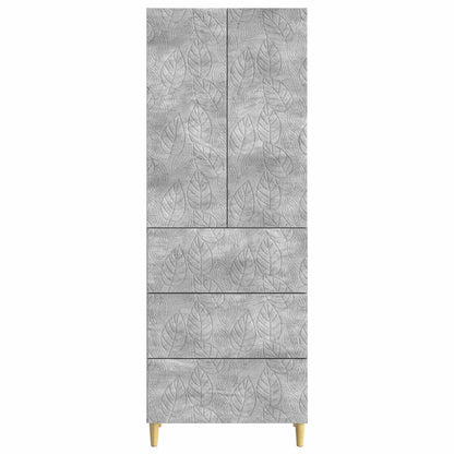 Set di armadi 2 pcs Grigio Cemento 66 x 34,5 x 90 cm | homemem39