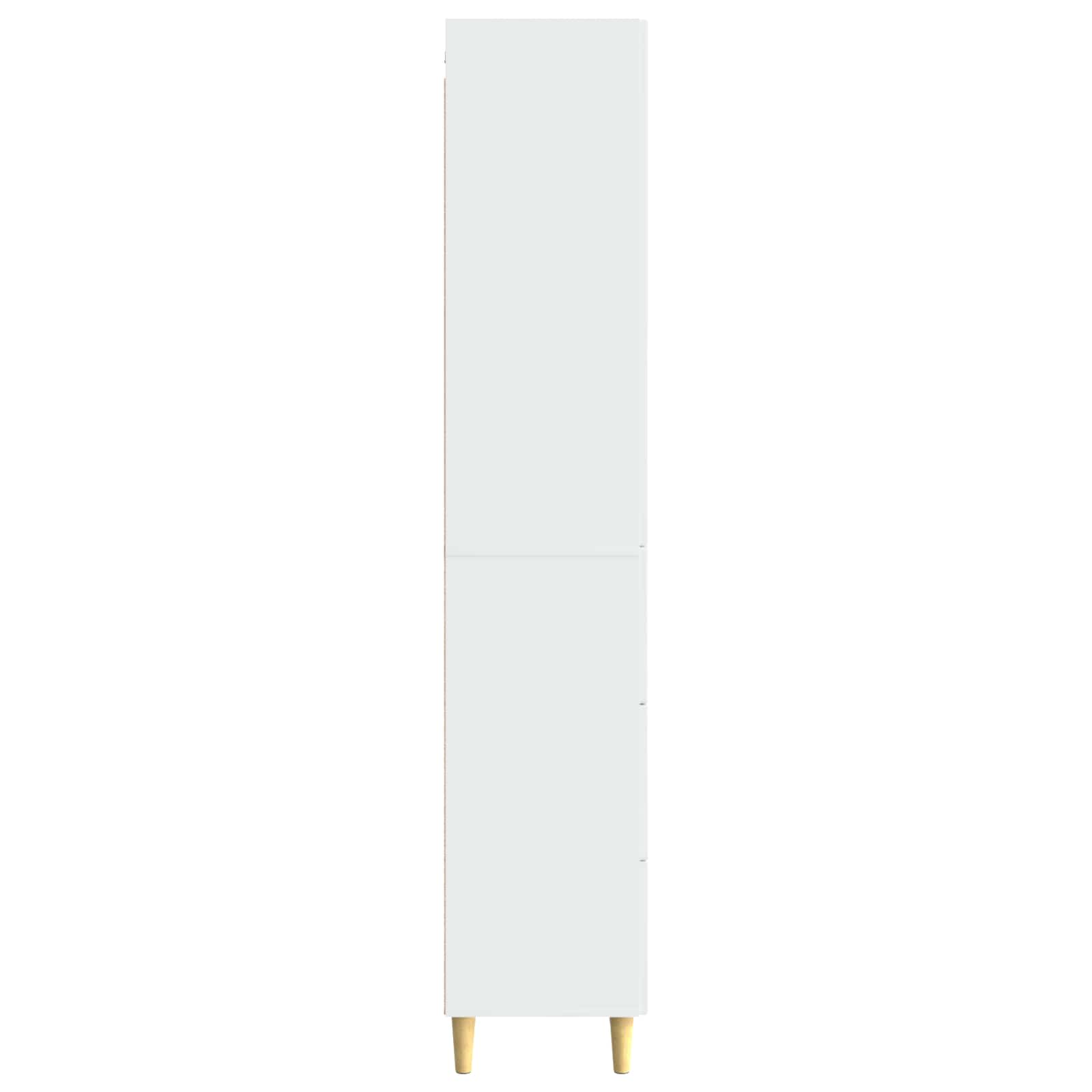 Set di armadi 2 pcs Bianco Lucido 66 x 34,5 x 90 cm | homemem39
