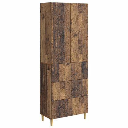 Set di armadi 2 pcs Legno antico 66 x 34,5 x 90 cm | homemem39