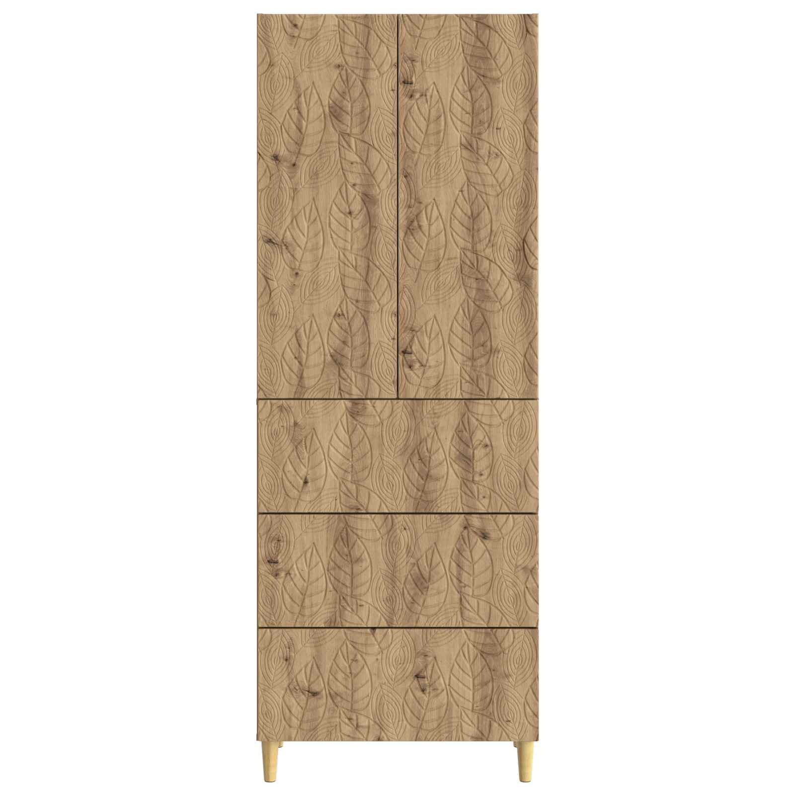 Set di armadi 2 pcs Rovere Artigianale 66 x 34,5 x 90 cm | homemem39