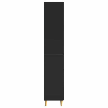Set di armadi 2 pcs Nero 33 x 34,5 x 90 cm Legno ingegnerizzato | homemem39