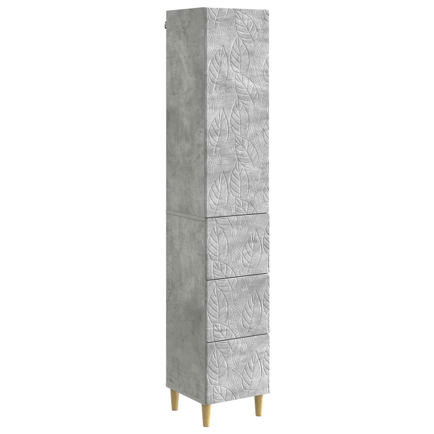 Set di armadi 2 pcs Grigio Cemento 33 x 34,5 x 90 cm | homemem39
