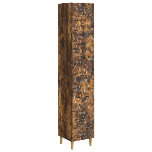 Set di armadi 2 pcs Rovere Fumo 33 x 34,5 x 90 cm | homemem39