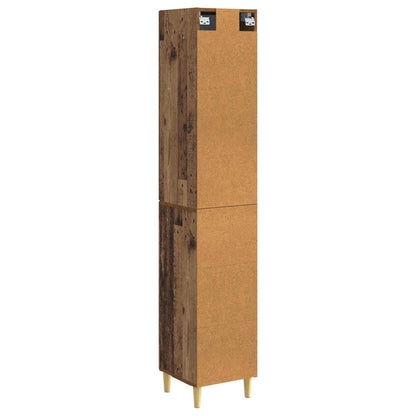 Set di armadi 2 pcs Legno antico 33 x 34,5 x 90 cm | homemem39