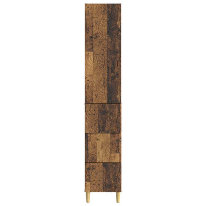 Set di armadi 2 pcs Legno antico 33 x 34,5 x 90 cm | homemem39