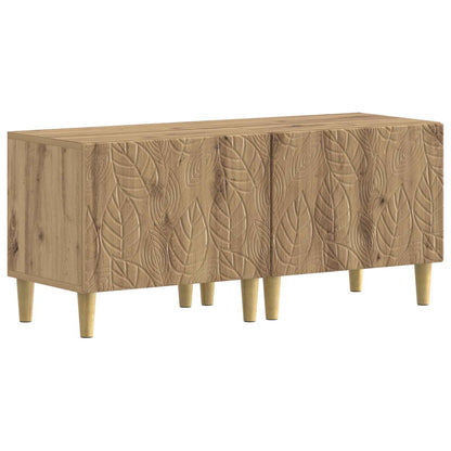 Mobile TV LED a 5 pezzi Rovere Artigianale Legno ingegnerizzato