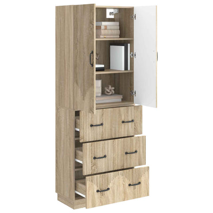 Set di armadi 2 pcs Rovere Sonoma 66 x 34,5 x 87 cm | homemem39