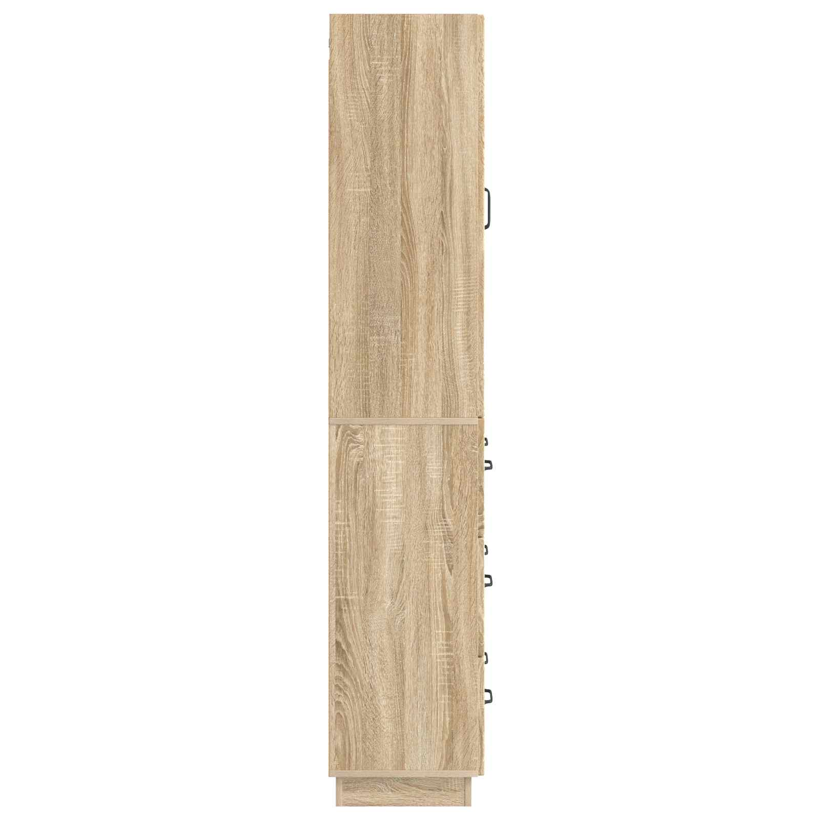 Set di armadi 2 pcs Rovere Sonoma 66 x 34,5 x 87 cm | homemem39