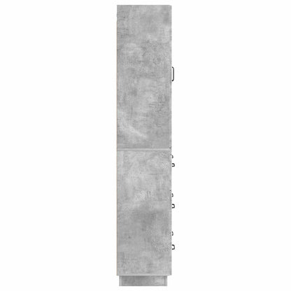 Set di armadi 2 pcs Grigio Cemento 66 x 34,5 x 87 cm | homemem39