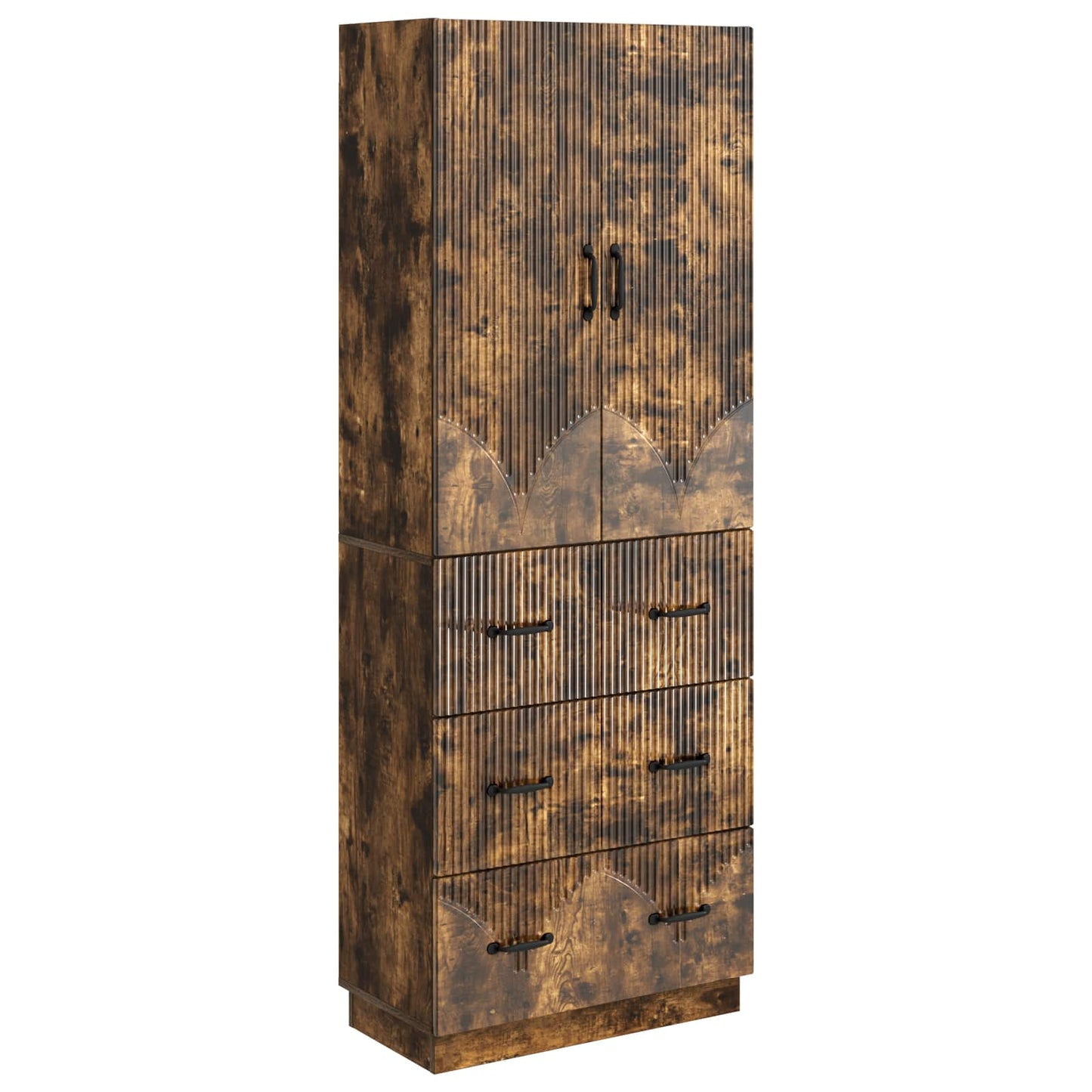 Set di armadi 2 pcs Rovere Fumo 66 x 34,5 x 87 cm | homemem39