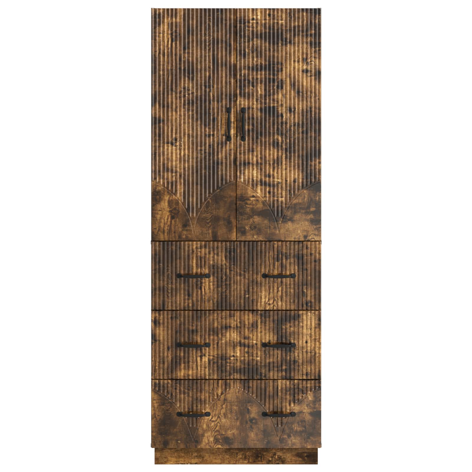 Set di armadi 2 pcs Rovere Fumo 66 x 34,5 x 87 cm | homemem39