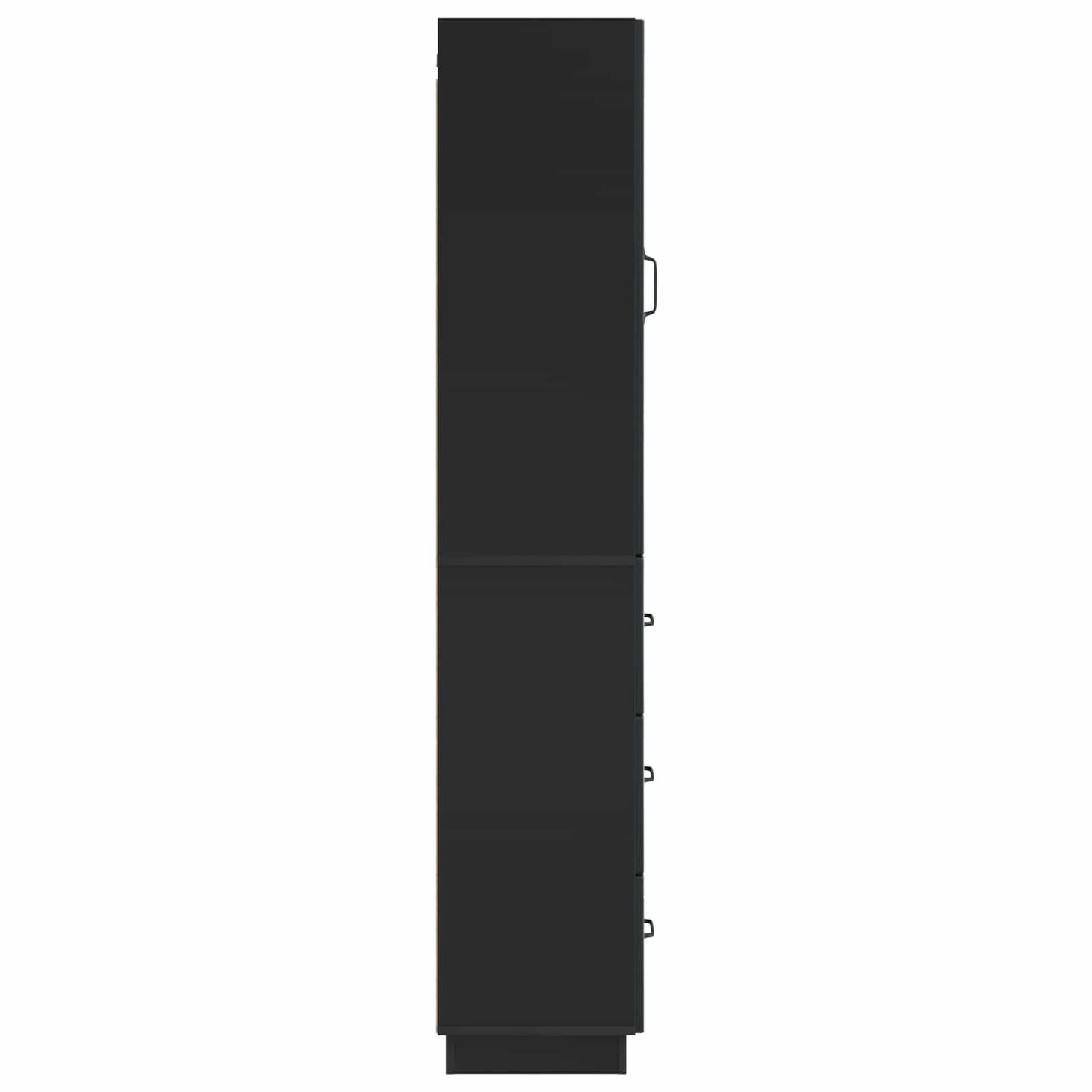 Set di armadi 2 pcs Nero 33 x 34,5 x 87 cm Legno ingegnerizzato | homemem39