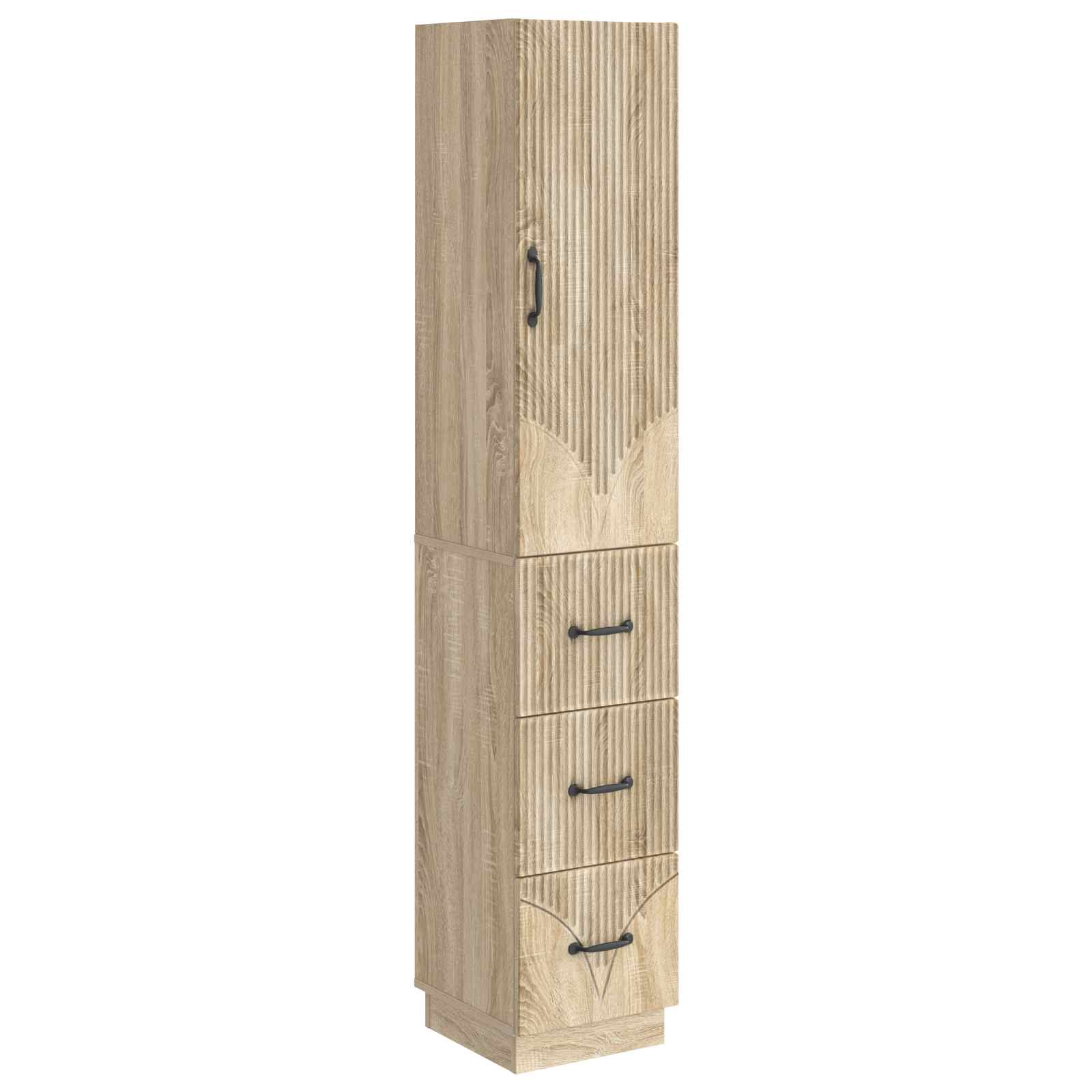 Set di armadi 2 pcs Rovere Sonoma 33 x 34,5 x 87 cm | homemem39