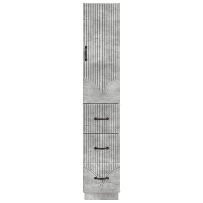 Set di armadi 2 pcs Grigio Cemento 33 x 34,5 x 87 cm | homemem39