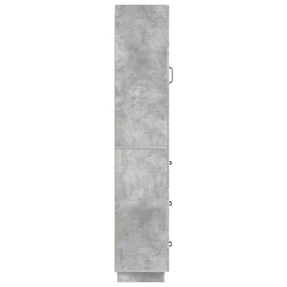 Set di armadi 2 pcs Grigio Cemento 33 x 34,5 x 87 cm | homemem39