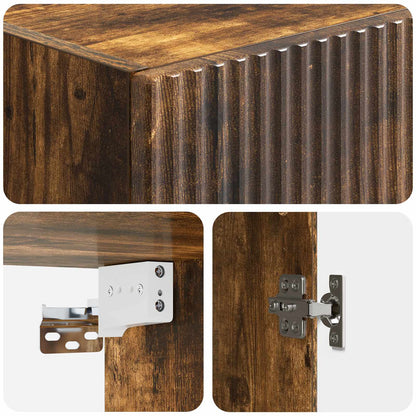 Set di armadi 2 pcs Rovere Fumo 33 x 34,5 x 87 cm | homemem39