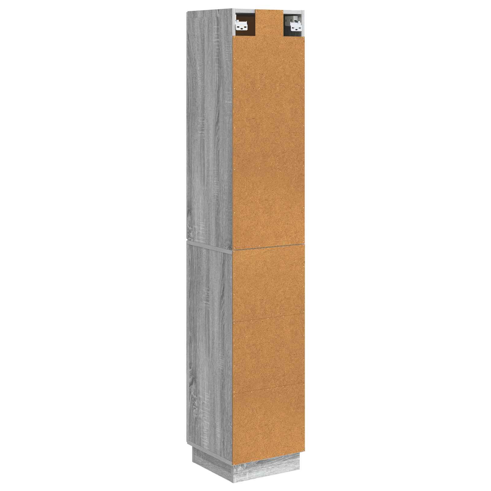 Set di armadi 2 pcs Sonoma grigio 33 x 34,5 x 87 cm | homemem39