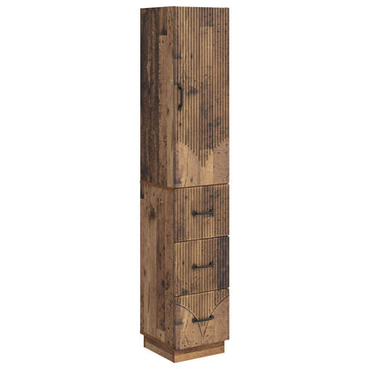 Set di armadi 2 pcs Legno antico 33 x 34,5 x 87 cm | homemem39