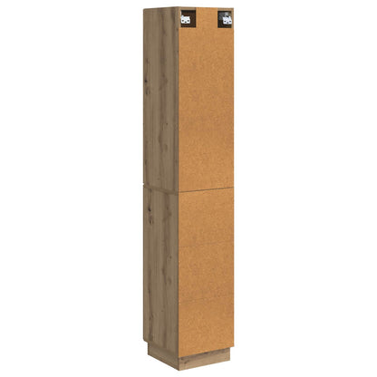 Set di armadi 2 pcs Rovere Artigianale 33 x 34,5 x 87 cm | homemem39