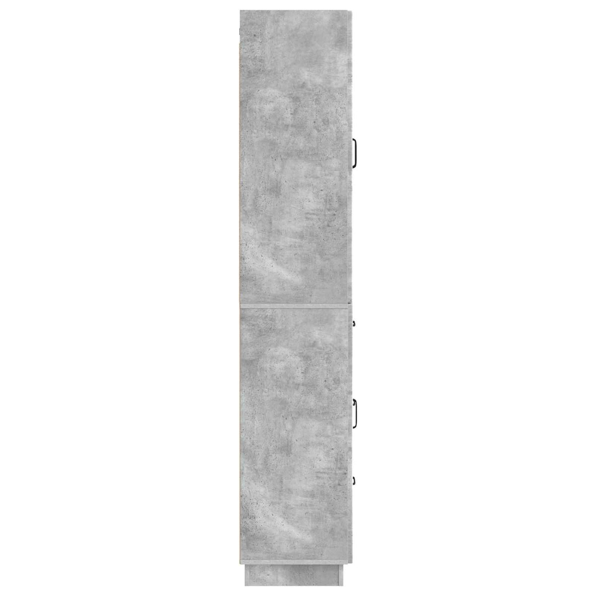 Set di armadi 2 pz Grigio Cemento Legno ingegnerizzato | homemem39