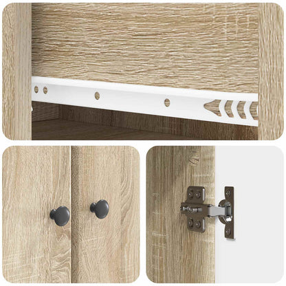 Set di armadi 2 pcs Rovere Sonoma 66 x 34,5 x 90 cm | homemem39