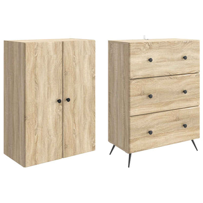Set di armadi 2 pcs Rovere Sonoma 66 x 34,5 x 90 cm | homemem39
