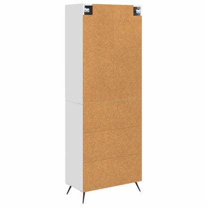 Set di armadi 2 pcs Bianco Lucido 66 x 34,5 x 90 cm | homemem39