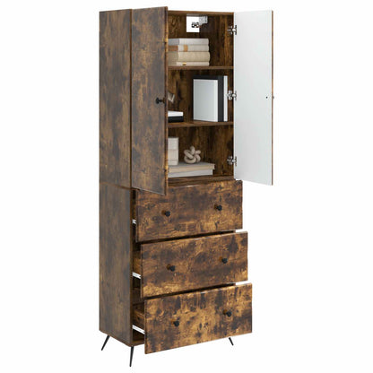 Set di armadi 2 pcs Rovere Fumo 66 x 34,5 x 90 cm | homemem39
