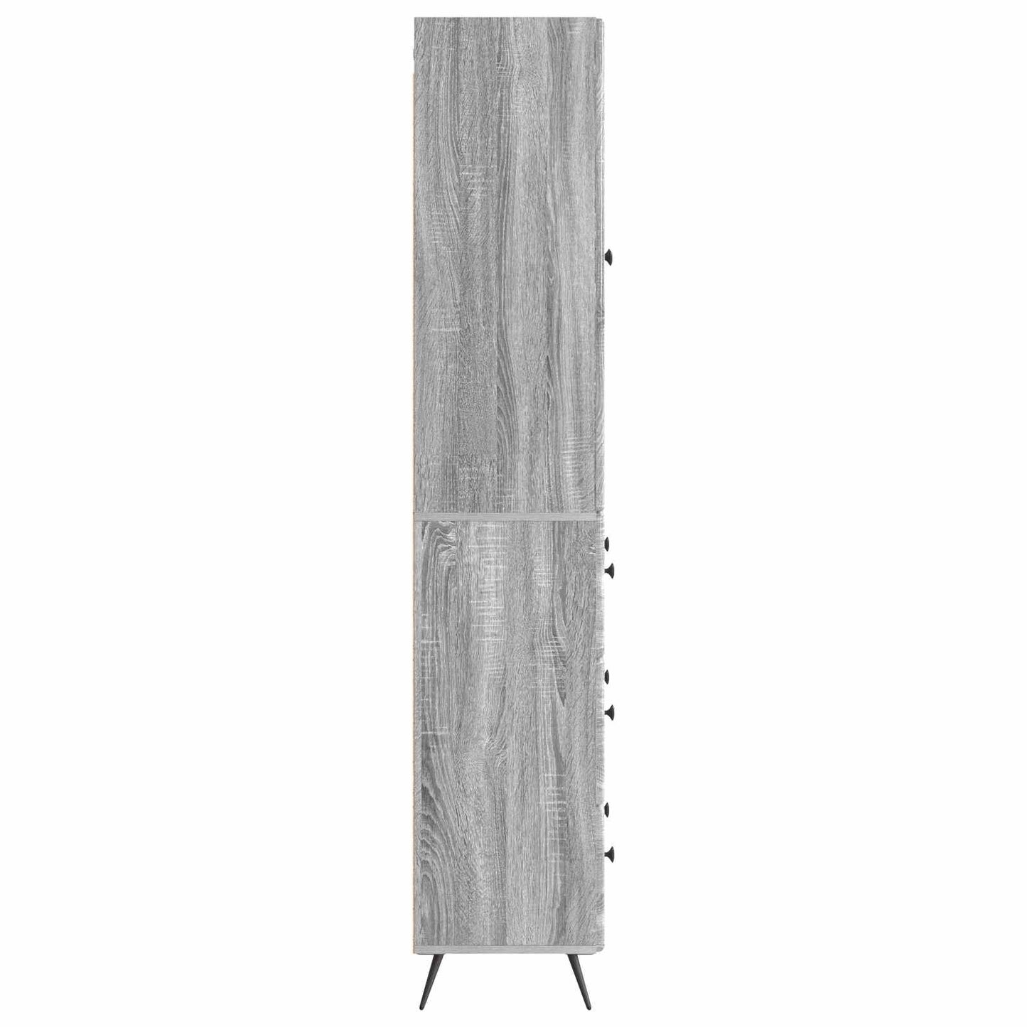 Set di armadi 2 pcs Sonoma grigio 66 x 34,5 x 90 cm | homemem39