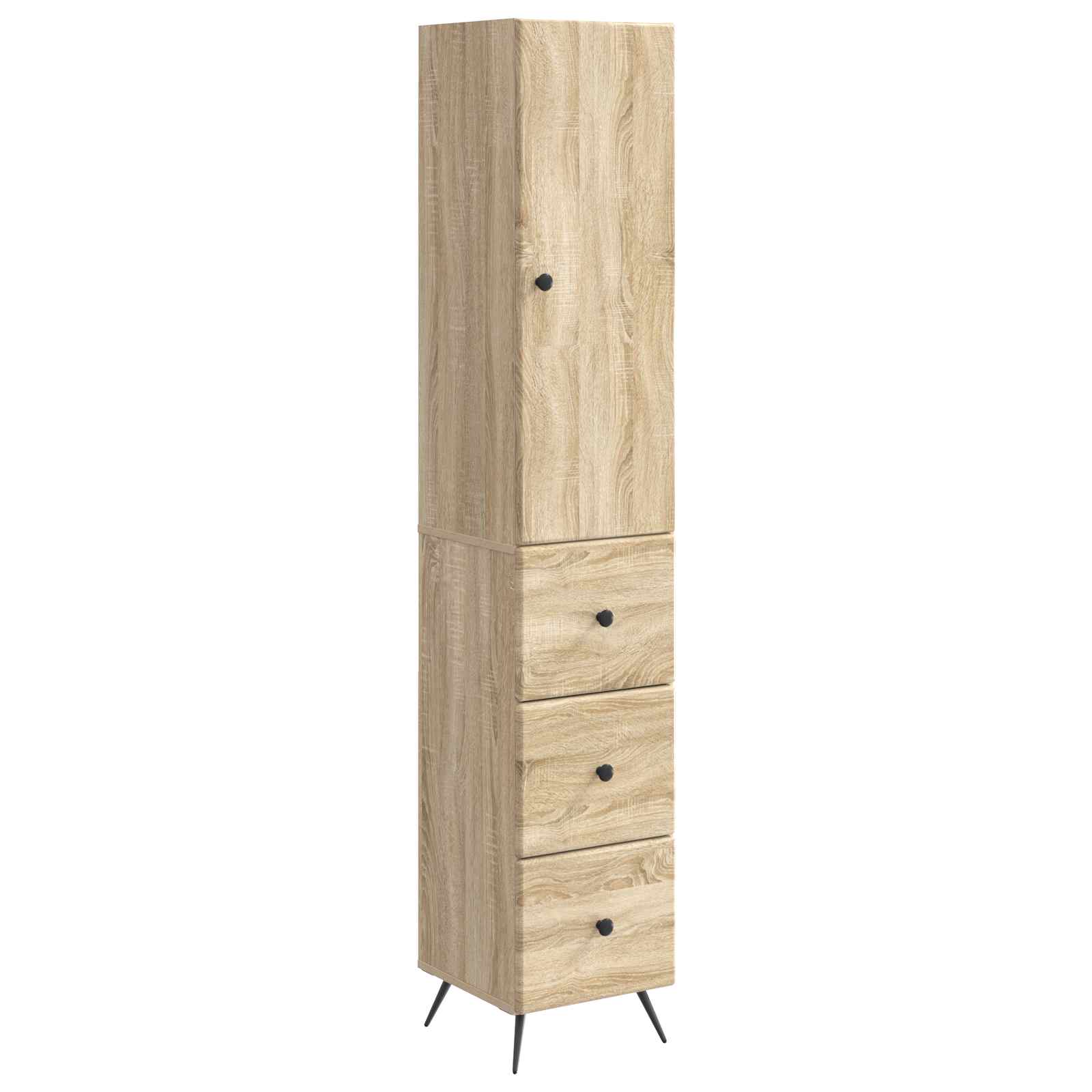 Set di armadi 2 pcs Rovere Sonoma 34,5 x 34,5 x 90 cm | homemem39