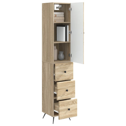 Set di armadi 2 pcs Rovere Sonoma 34,5 x 34,5 x 90 cm | homemem39